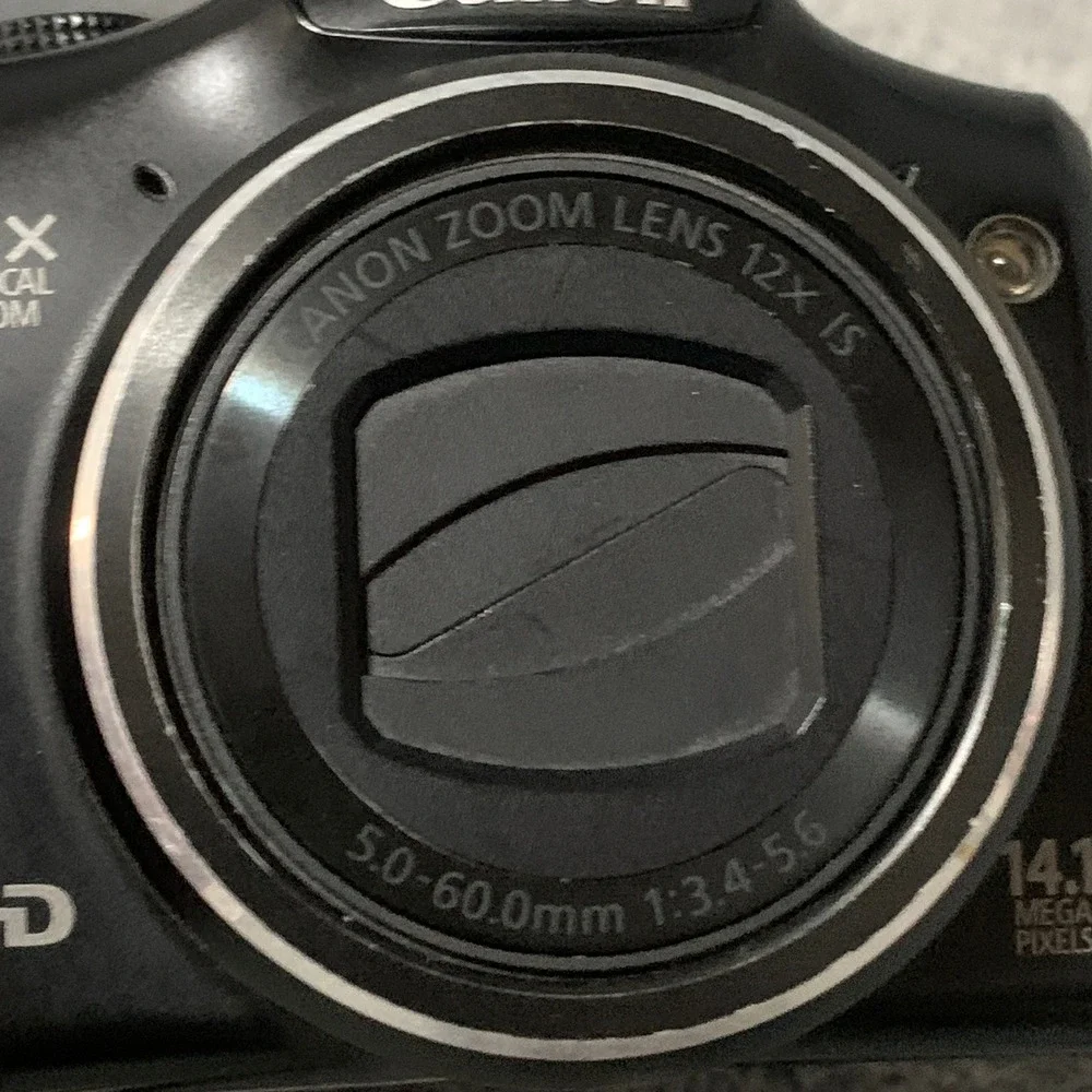 Canon PowerShot SX150 IS 14.1MP Digital Camera 12x Optical Zoom HD Black PC1677
